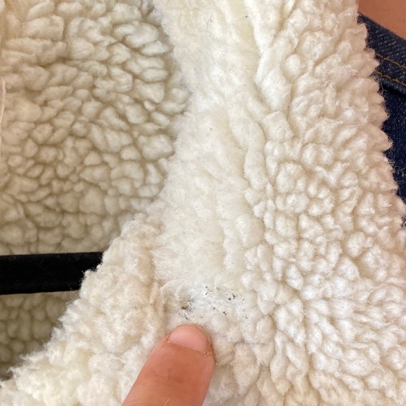 Vintage Levi's San Francisco 1970’s Denim Sherpa Jacket - Picture 12 of 17
